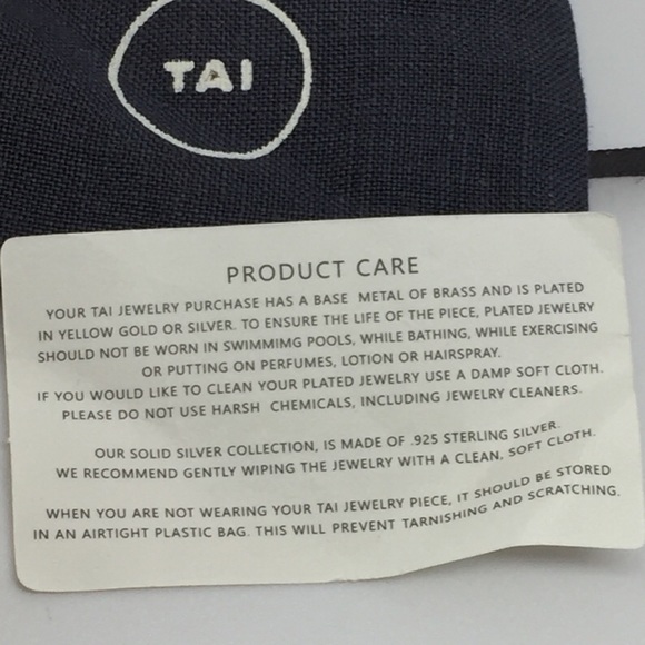 TAI RING WITH LABRADORITE & DARK BLUE OPAQUE STONE - Picture 7 of 7